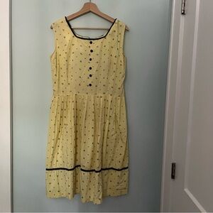 Sweetest vintage bespoke cotton dress
